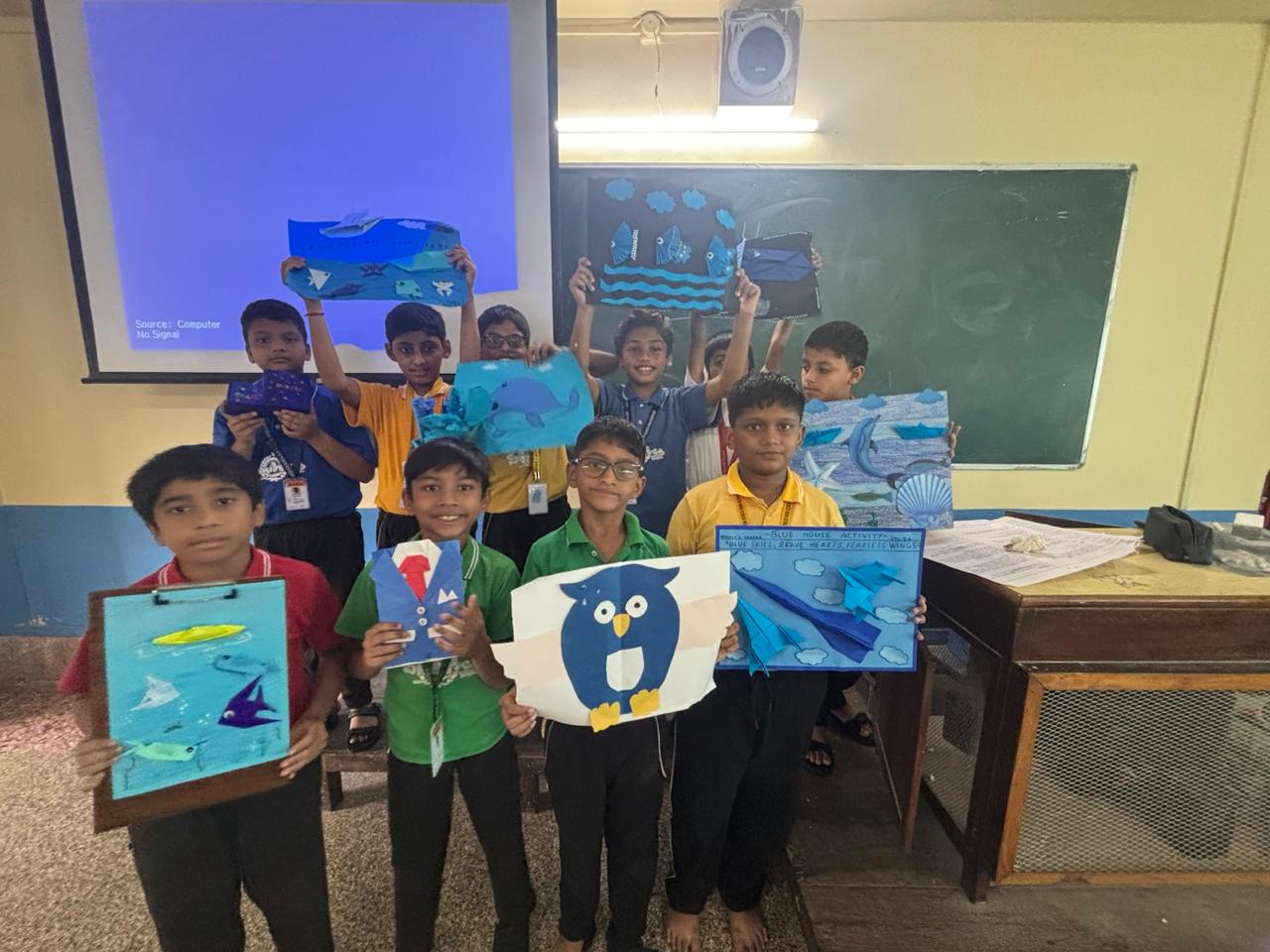 A Splash of Blue: Creativity Takes Centre Stage on Blue House Day