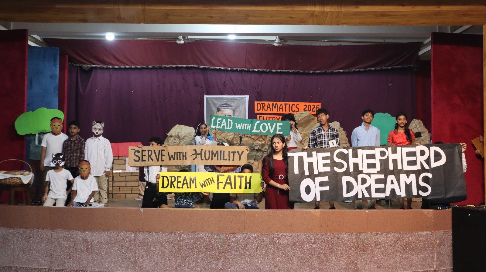 Dramatics: Bringing the Journey of Don Bosco to Life
